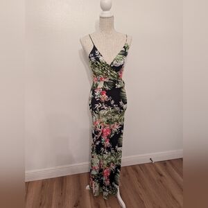 Tropical maxi dress